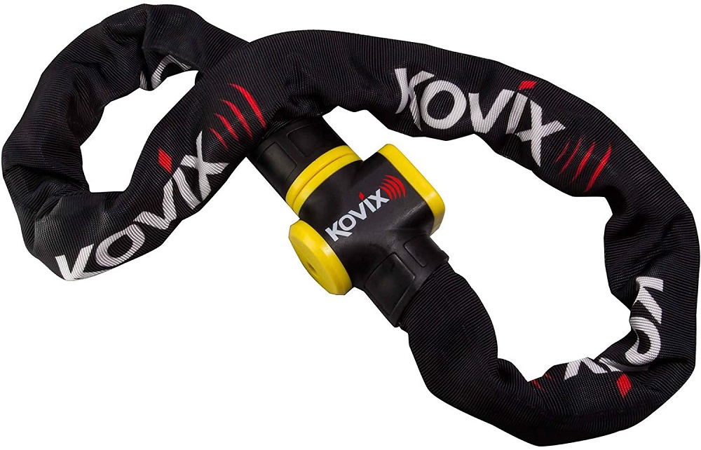 KOVIX KCL10-150 Chaîne intégrée avec alarme (10 mm x 1500 mm)