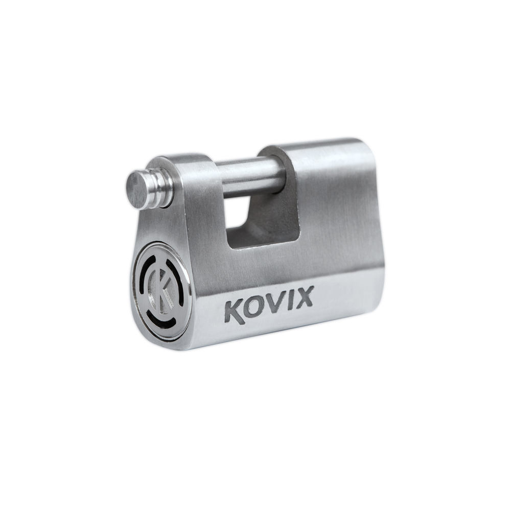 Kovix Candado con alarma KBL12-BM (12 mm.) - Acero inoxidable