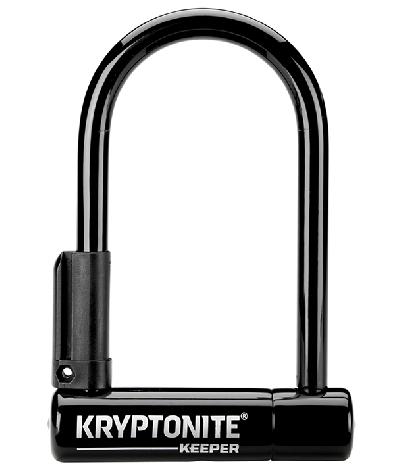 Kryptonite U Keeper Mini 6 con Soporte (830x152mm) - Color negro
