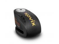 KOVIX KNX6-BK Lucchetto de disco con alarma nero 6 mm.