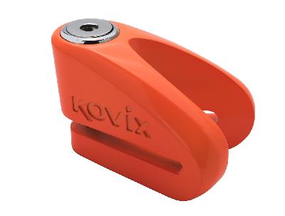 Kovix Candado de disco KVZ1-FO (6 mm) - Color naranja fluo